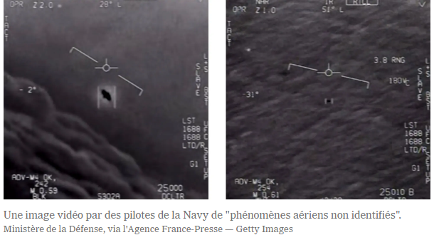 TicTac USS NIMITZ Agence France Presse